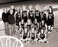 Loboettes Basketball Team Shots 2010-11